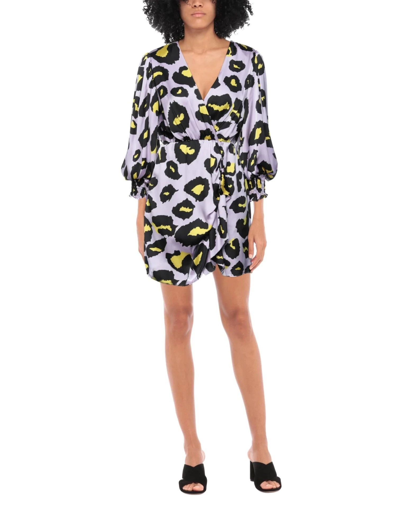 VANESSA SCOTT Short Dress For Women Lilac 2 VANESSA SCOTT Short Dress For Women Lilac - Image 2