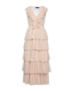 VANESSA SCOTT Midi Dress For Women Beige