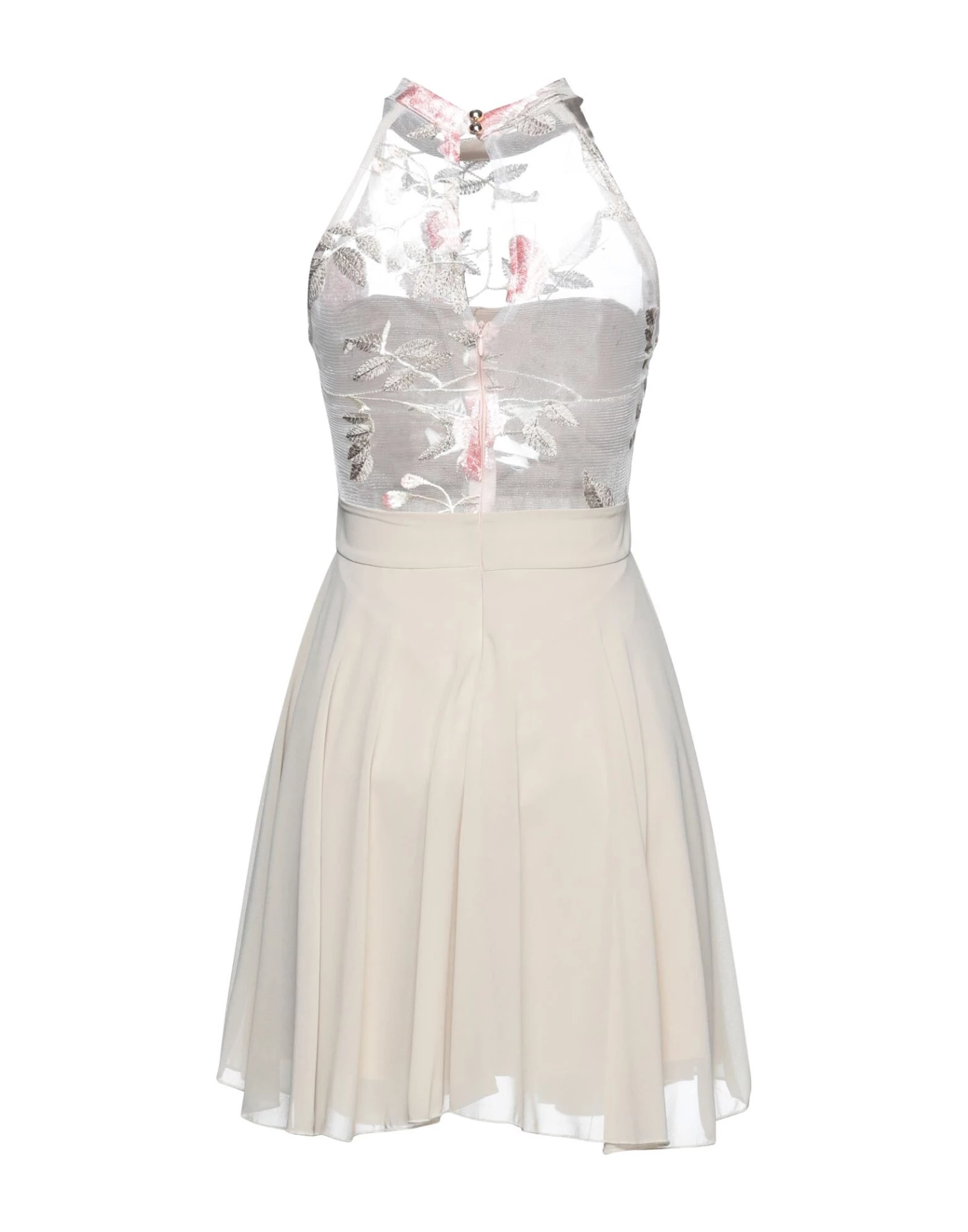 VANESSA SCOTT Short Dress For Women Beige 2 VANESSA SCOTT Short Dress For Women Beige - Image 2