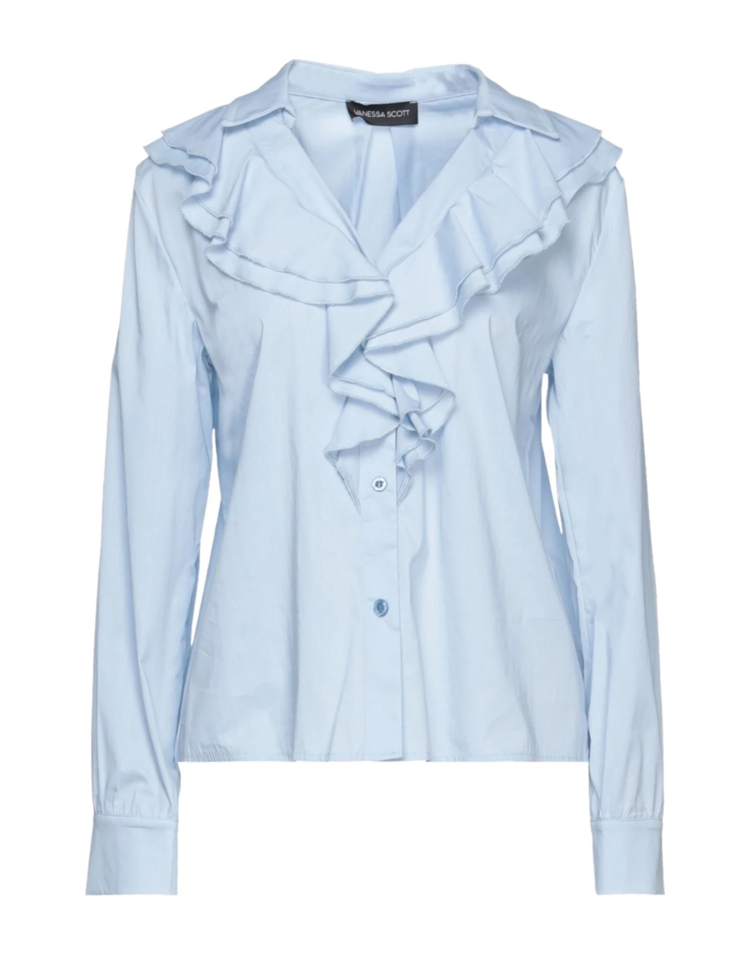 VANESSA SCOTT Solid Color Shirts & Blouses For Women Fuchsia 6 VANESSA SCOTT Solid Color Shirts & Blouses For Women Fuchsia - Image 6