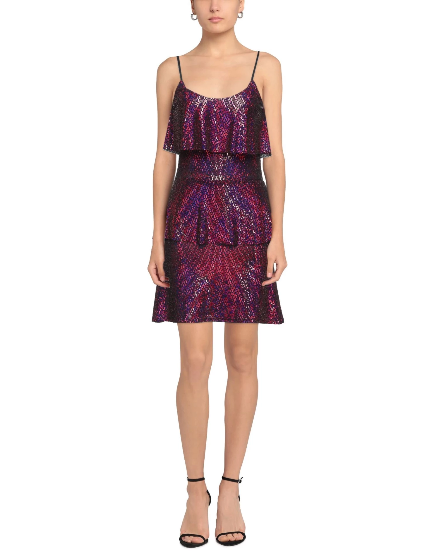 VANESSA SCOTT Short Dress For Women Garnet 2 VANESSA SCOTT Short Dress For Women Garnet - Image 2