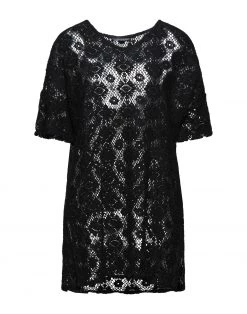 VANESSA SCOTT Short Dress For Women Black