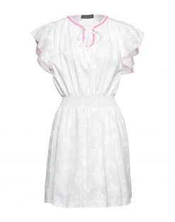 VANESSA SCOTT Short Dress For Women White