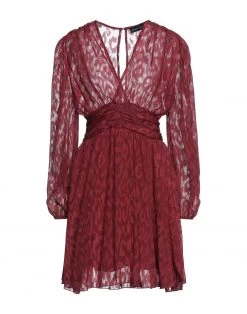 VANESSA SCOTT Short Dress For Women Dark Green