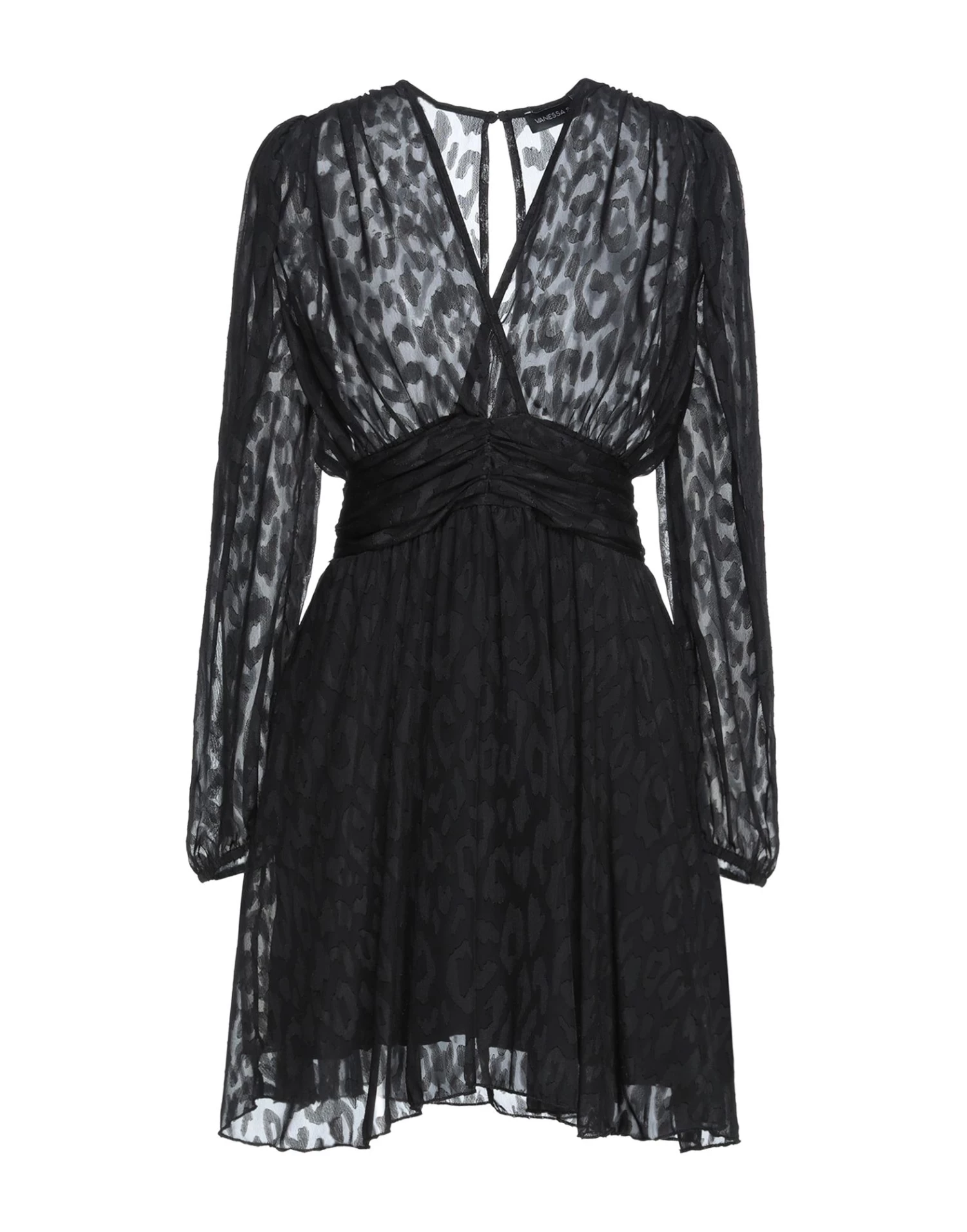 VANESSA SCOTT Short Dress For Women Dark Green 3 VANESSA SCOTT Short Dress For Women Dark Green - Image 3