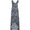 VANESSA SCOTT Midi Dress For Women Dark Blue