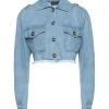 VANESSA SCOTT Denim Jacket For Women Blue