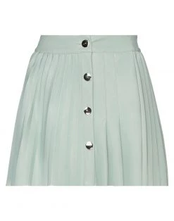 VANESSA SCOTT Mini Skirt For Women Sage Green