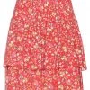 VANESSA SCOTT Mini Skirt For Women Red