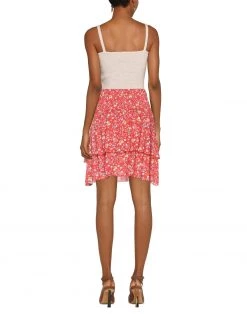 VANESSA SCOTT Mini Skirt For Women Red -VANESSA SCOTT Sales Shop unnamed file 847