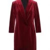 VANESSA SCOTT Full-length Jacket For Women Brick Red