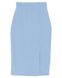 VANESSA SCOTT Midi Skirt For Women Azure -VANESSA SCOTT Sales Shop unnamed file 856