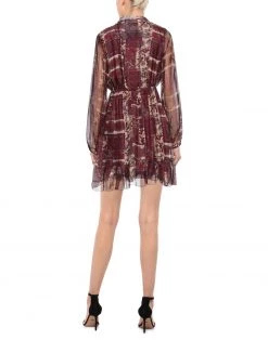 VANESSA SCOTT Short Dress For Women Maroon -VANESSA SCOTT Sales Shop unnamed file 86