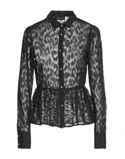 VANESSA SCOTT Solid Color Shirts & Blouses For Women Green