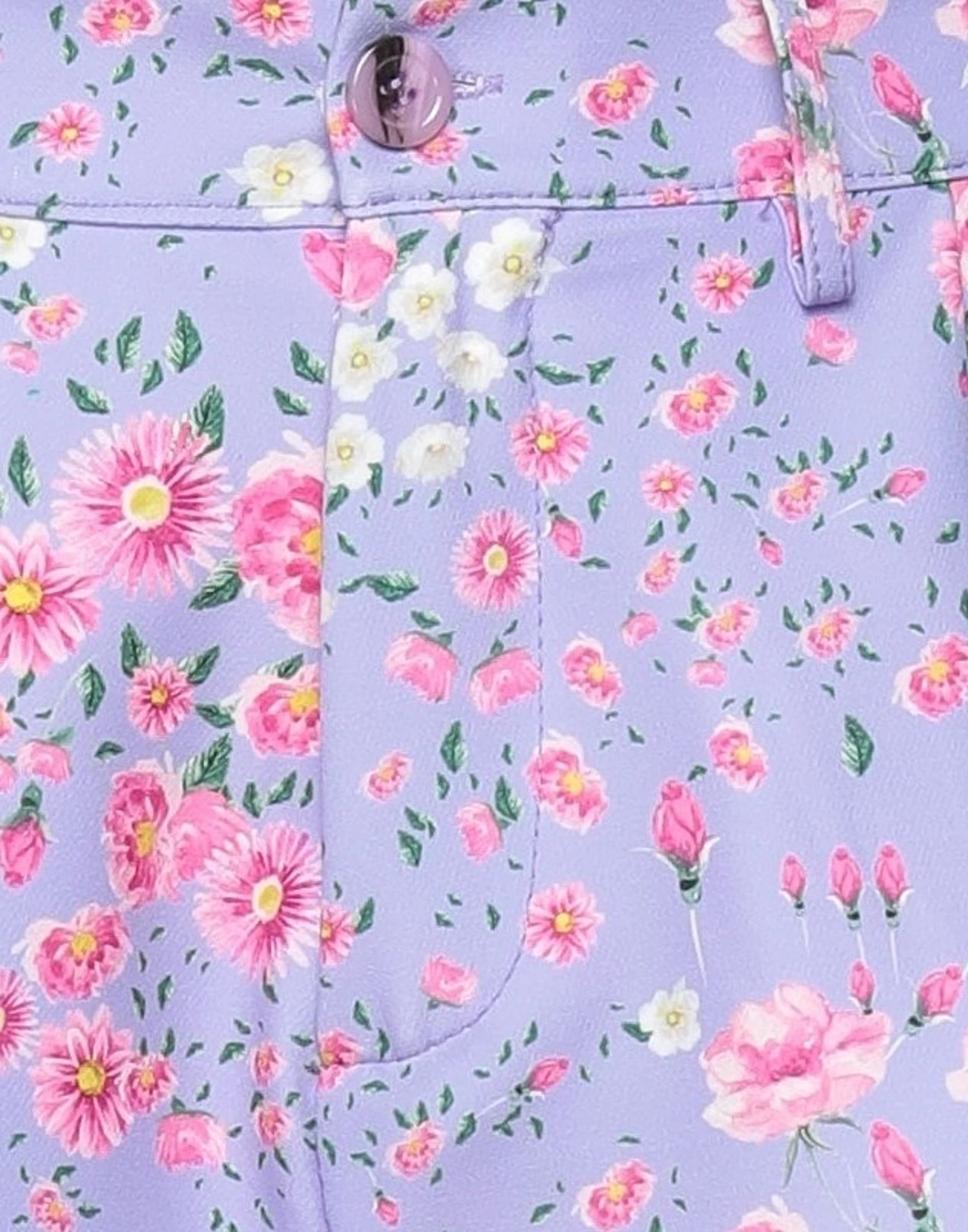 VANESSA SCOTT Shorts & Bermuda For Women Light Purple 4 VANESSA SCOTT Shorts & Bermuda For Women Light Purple - Image 4