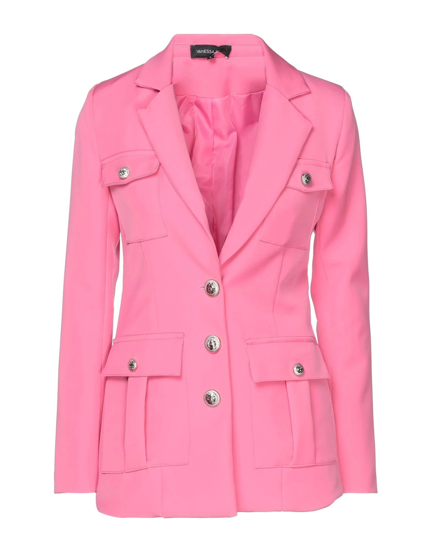 VANESSA SCOTT Blazer For Women Fuchsia 5 VANESSA SCOTT Blazer For Women Fuchsia - Image 5