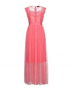 VANESSA SCOTT Long Dress For Women Coral
