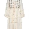 VANESSA SCOTT Short Dress For Women Ivory