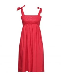 VANESSA SCOTT Midi Dress For Women Red