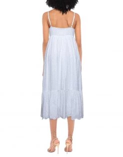 VANESSA SCOTT Midi Dress For Women White -VANESSA SCOTT Sales Shop unnamed file 983